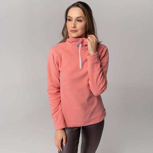 Fleece Térmico Feminino Meio Zíper Nuuk (Sense Fleece Original)