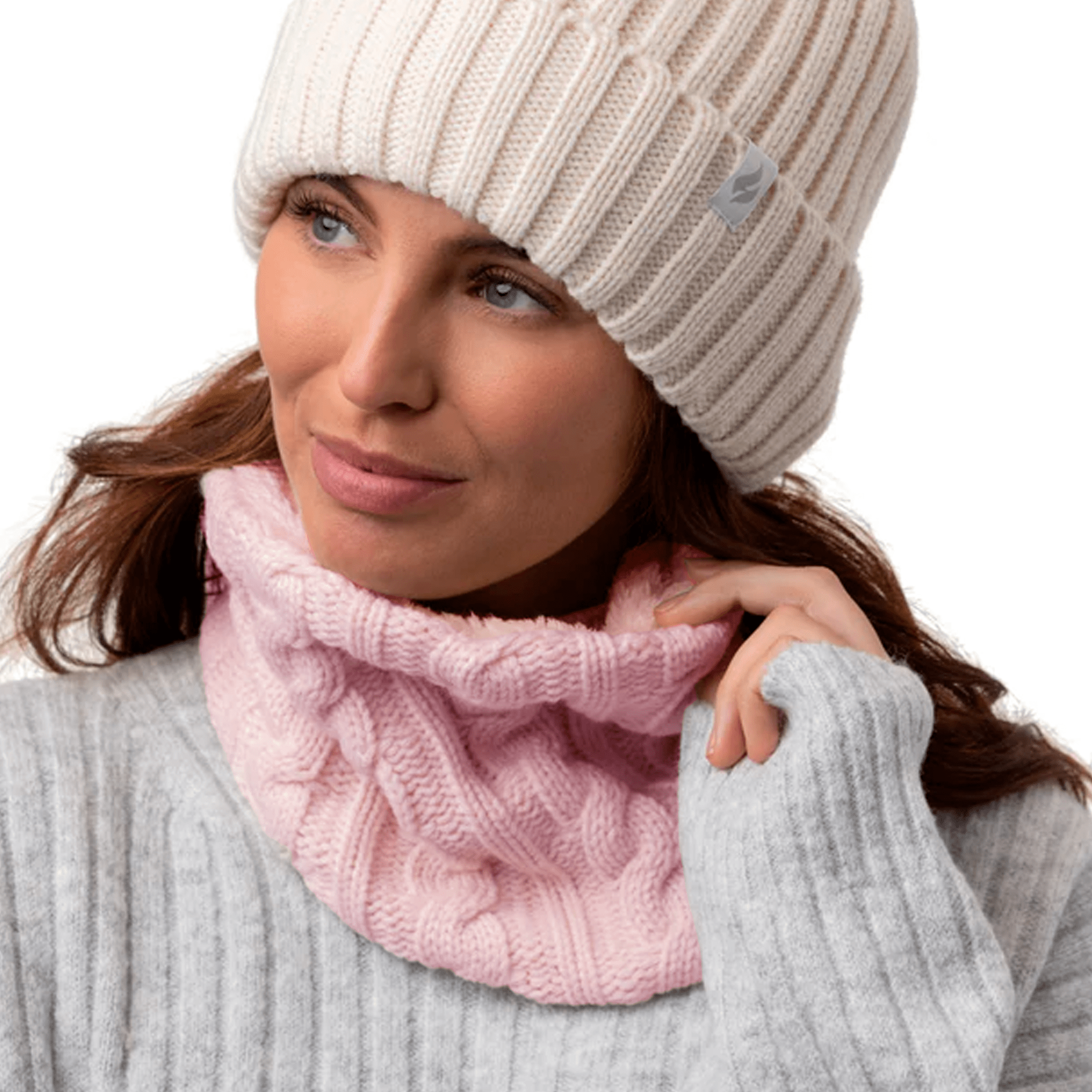 Cachecol Gola Térmico Feminino Heat Holders Warmer Insulation