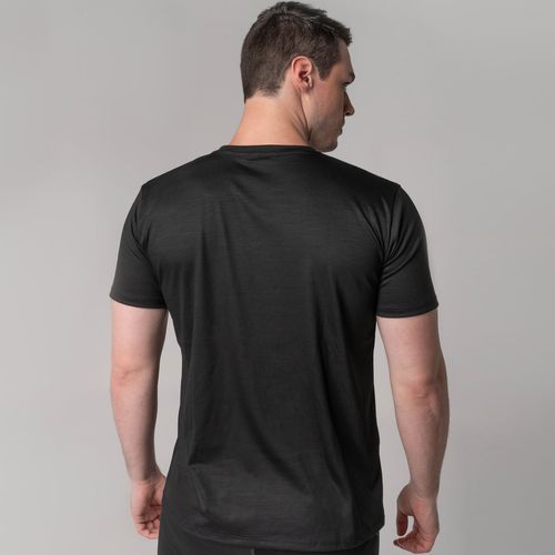 Camiseta masculina Merino Wool manga curta