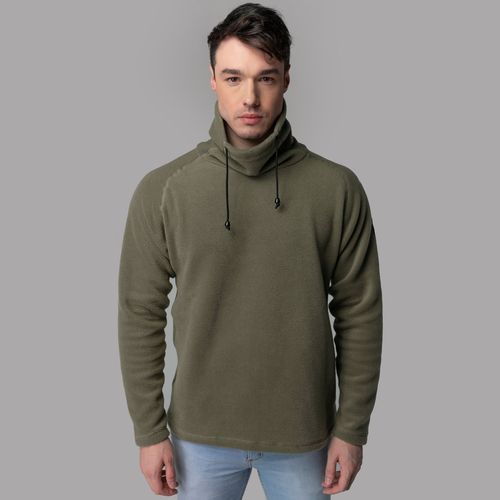 Fleece Térmico Masculino Gola Alta para neve e frio extremo Michigan Power