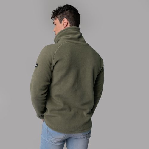 Fleece Térmico Masculino Gola Alta para neve e frio extremo Michigan Power