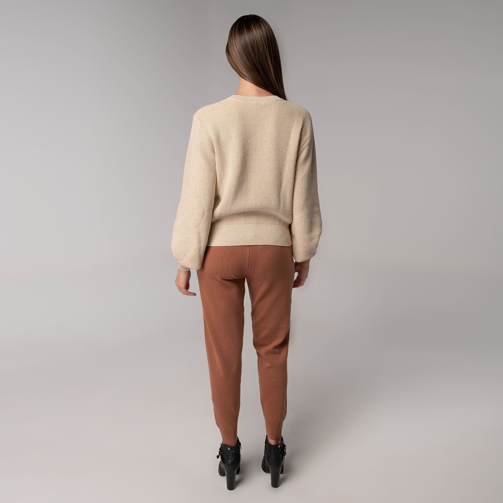 Calça Feminina Jogger em tricô Siena