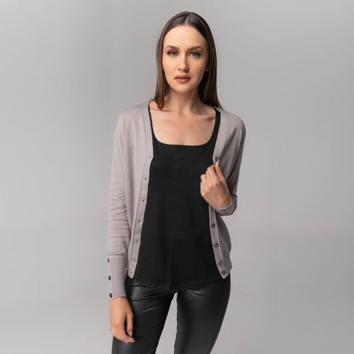 Cardigan Feminino Tricô Premium Lisboa