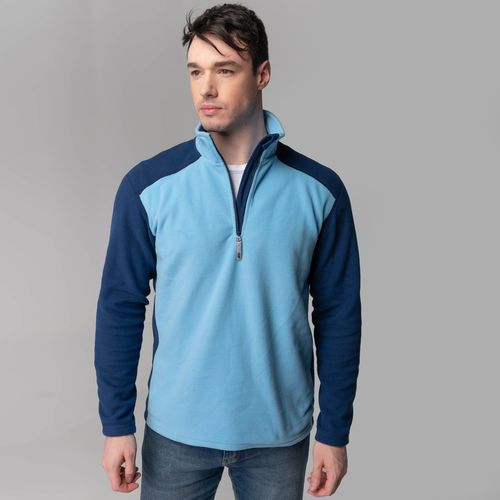 Fleece Térmico Masculino para neve e frio Meio Zíper Nuuk