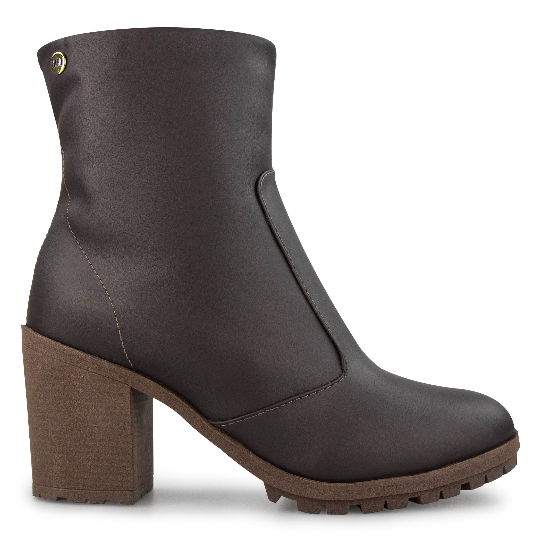 Bota Feminina Routine Clean Boot Forrada em Lã Sintética Ref.:23007