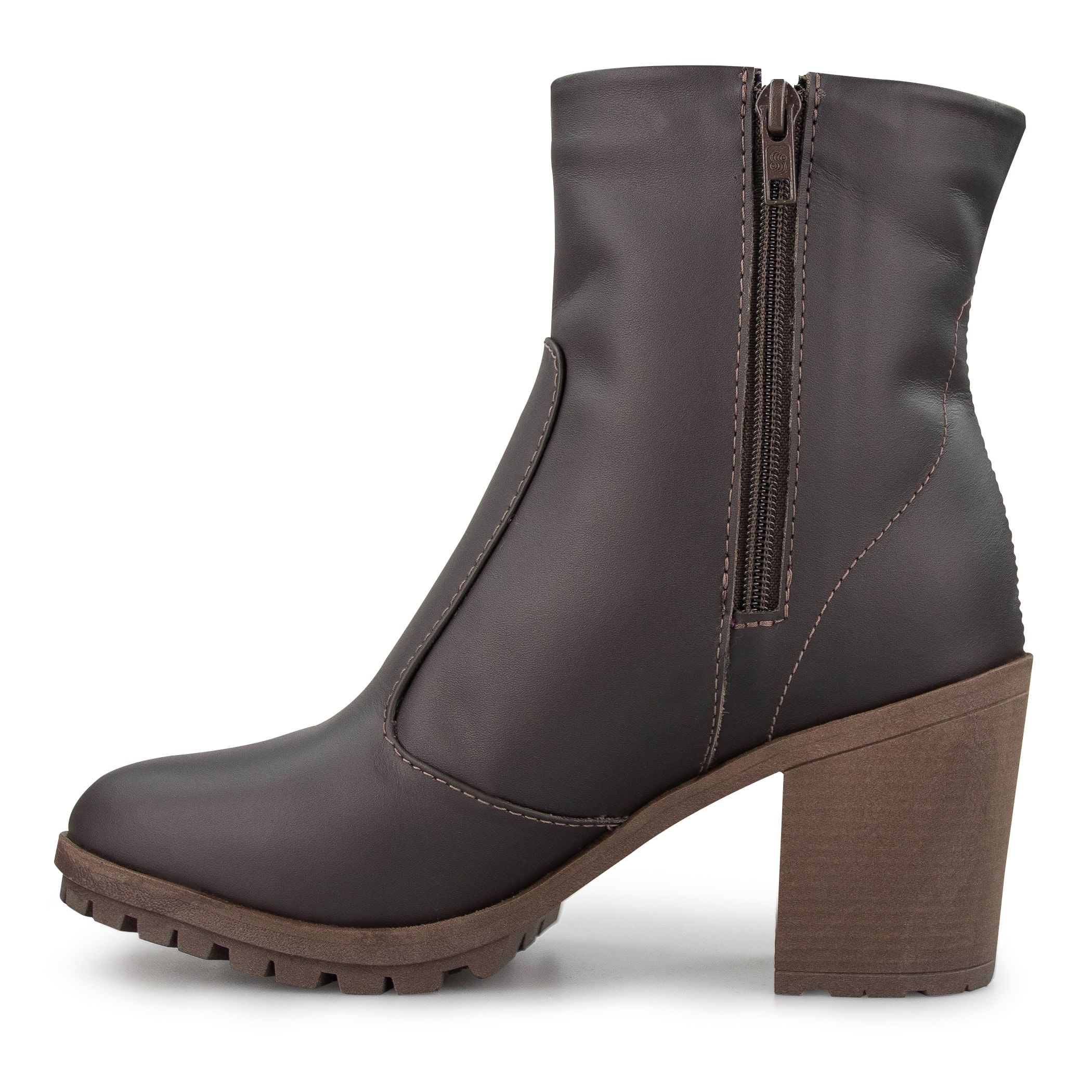 Bota Feminina Routine Clean Boot Forrada em Lã Sintética Ref.:23007