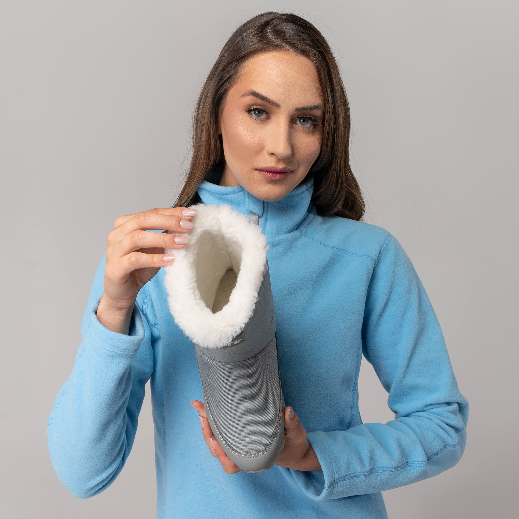 Bota feminina Snowy To Go forrada em lã sintética Ref.:23107