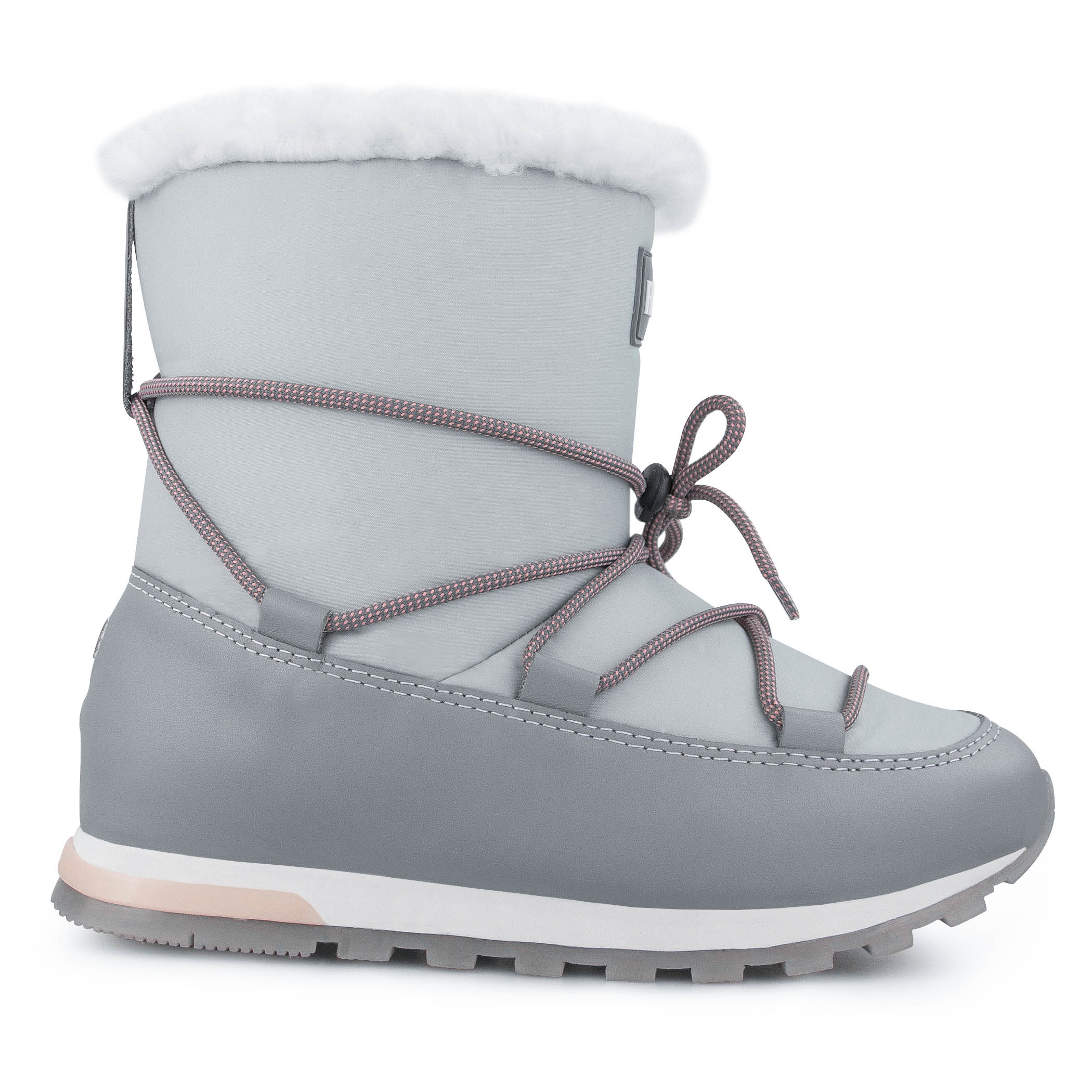 Bota Feminina Snowy Tie Forrada em Lã Sintética Ref.:23104