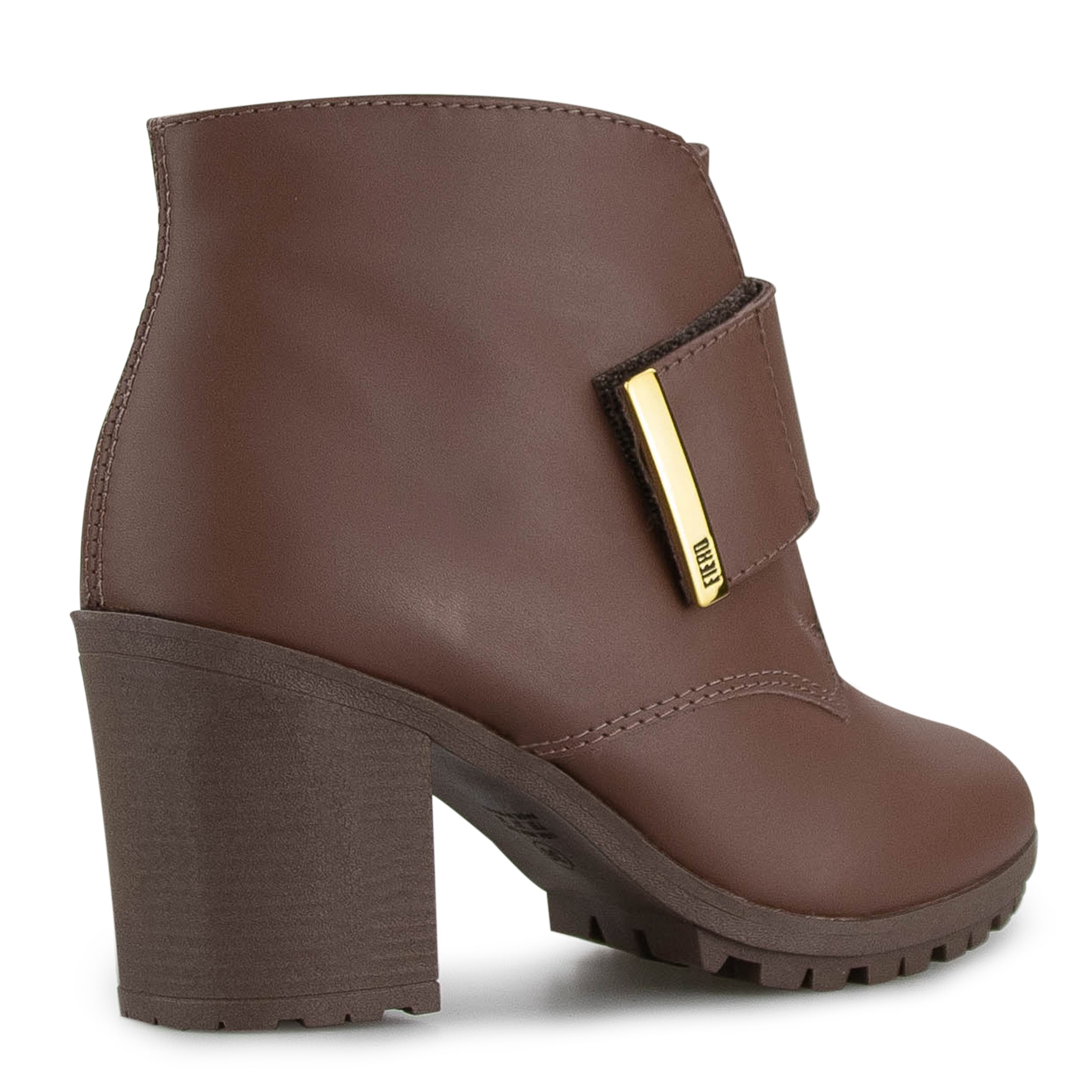 Bota feminina Routine Belt Boot forrada em lã sintética Ref.:23001