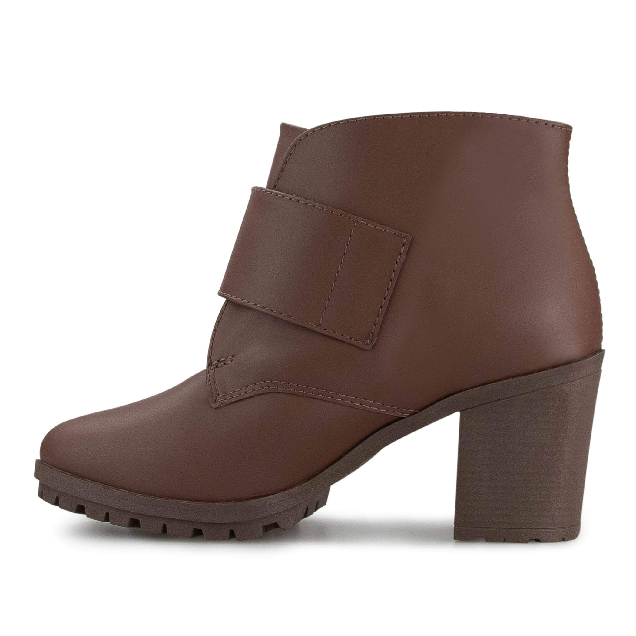 Bota feminina Routine Belt Boot forrada em lã sintética Ref.:23001
