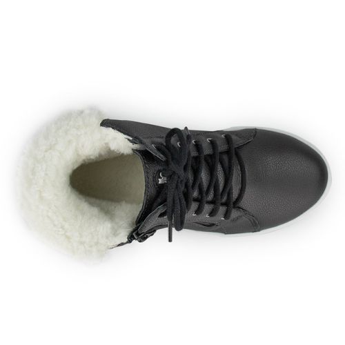 Bota feminina The Box Lace forrada em lã Ref.:22910