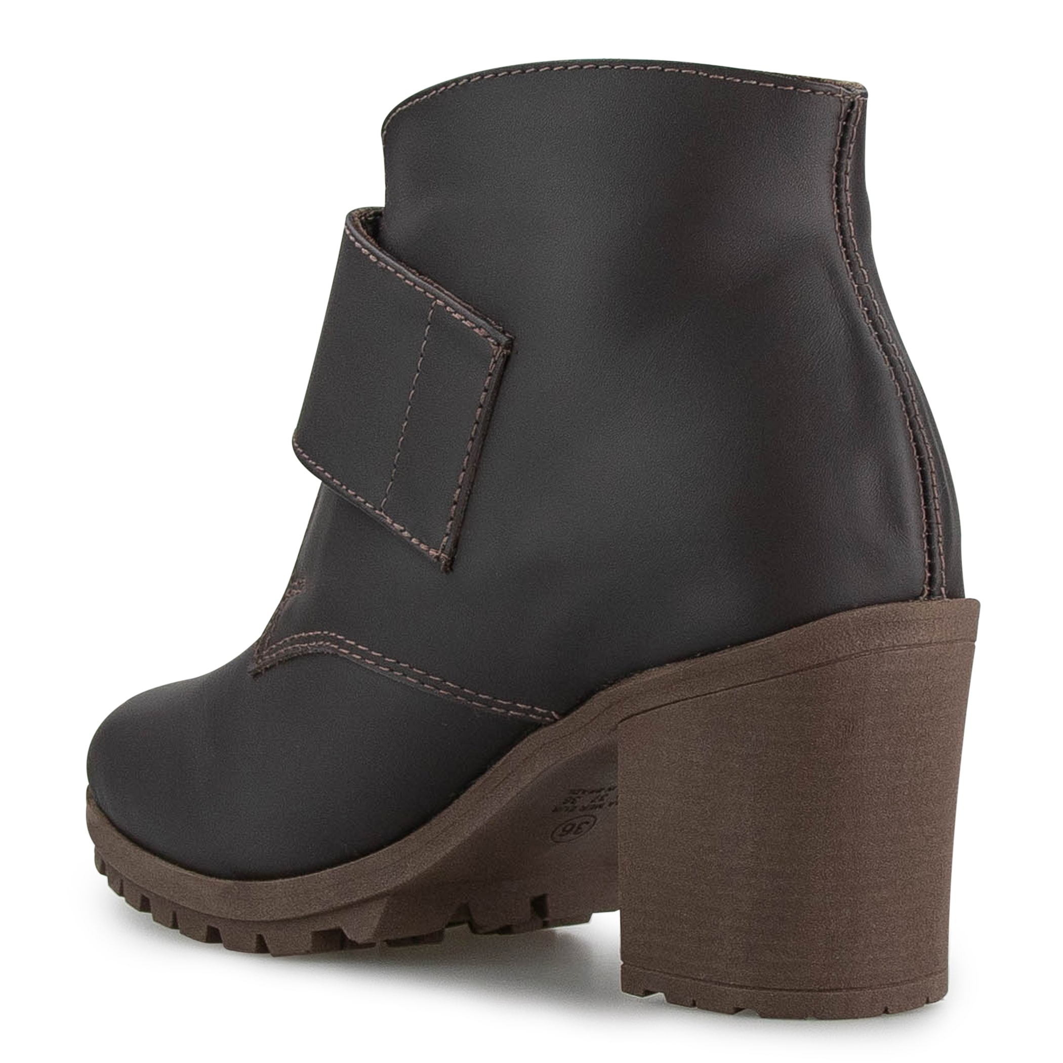 Bota feminina Routine Belt Boot forrada em lã sintética Ref.:23001