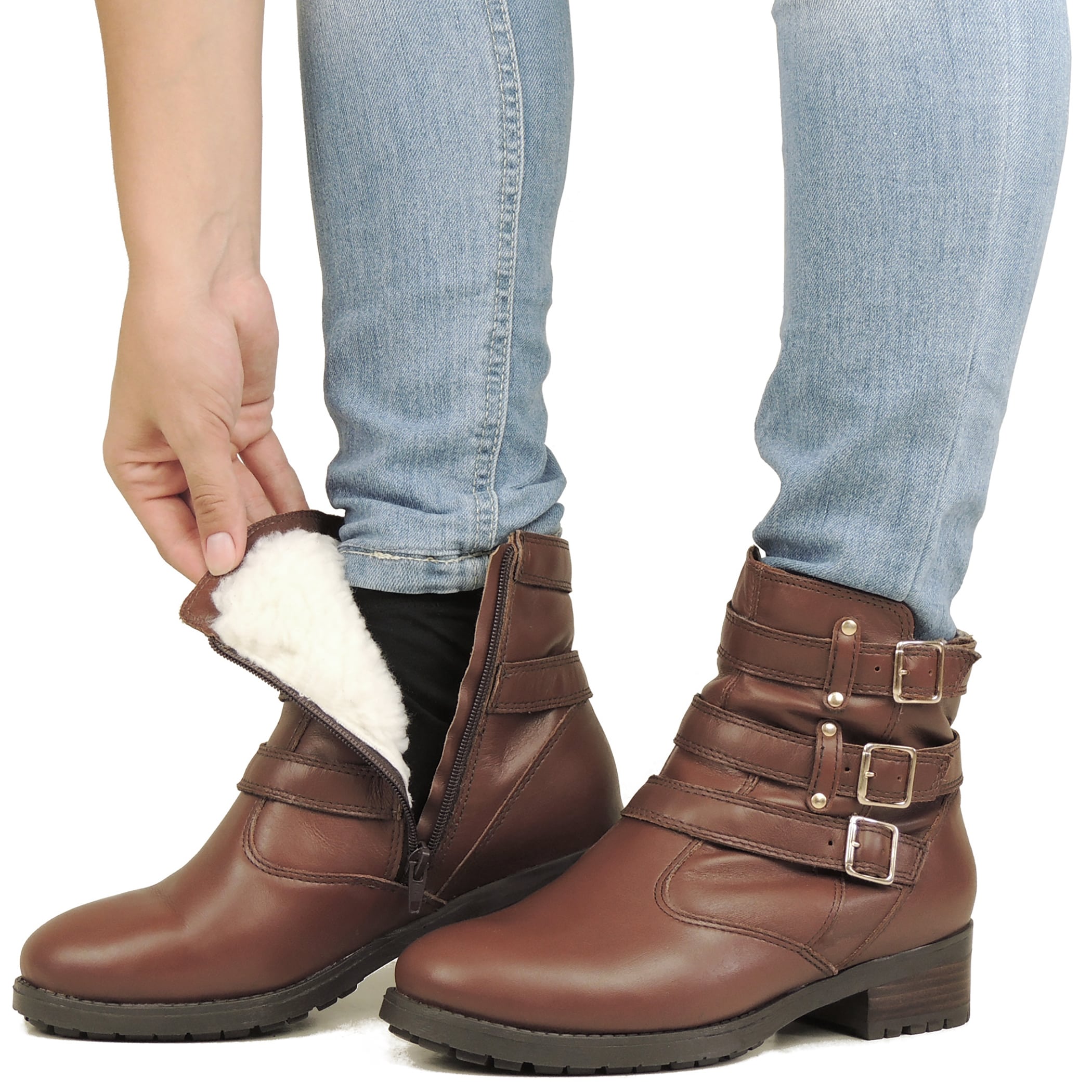 Bota Feminina para neve Vermont Forrada em lã sintética - Ref.:10029
