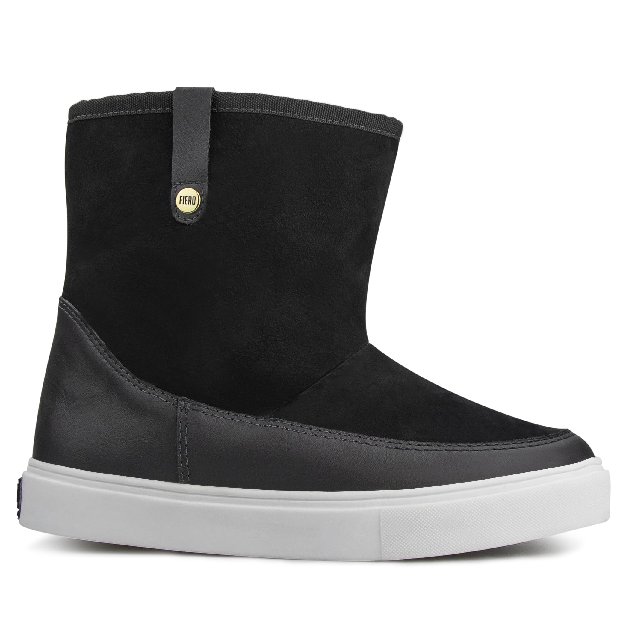 Bota feminina The Box Easy Casual forrada em lã sintética Ref.:22904