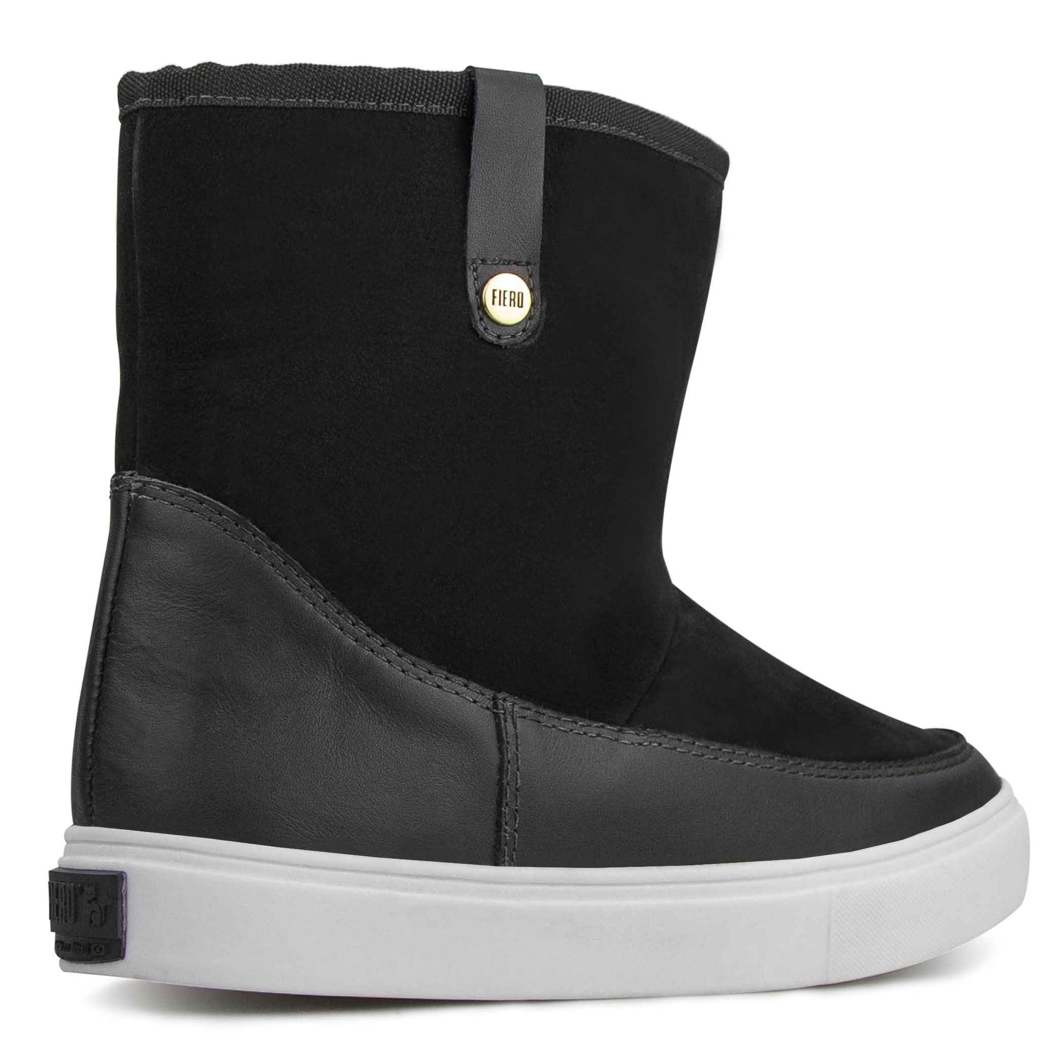 Bota feminina The Box Easy Casual forrada em lã sintética Ref.:22904