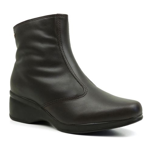 Bota confortável de inverno Feminina Anabela Kansas em lã sintética Ref.:630