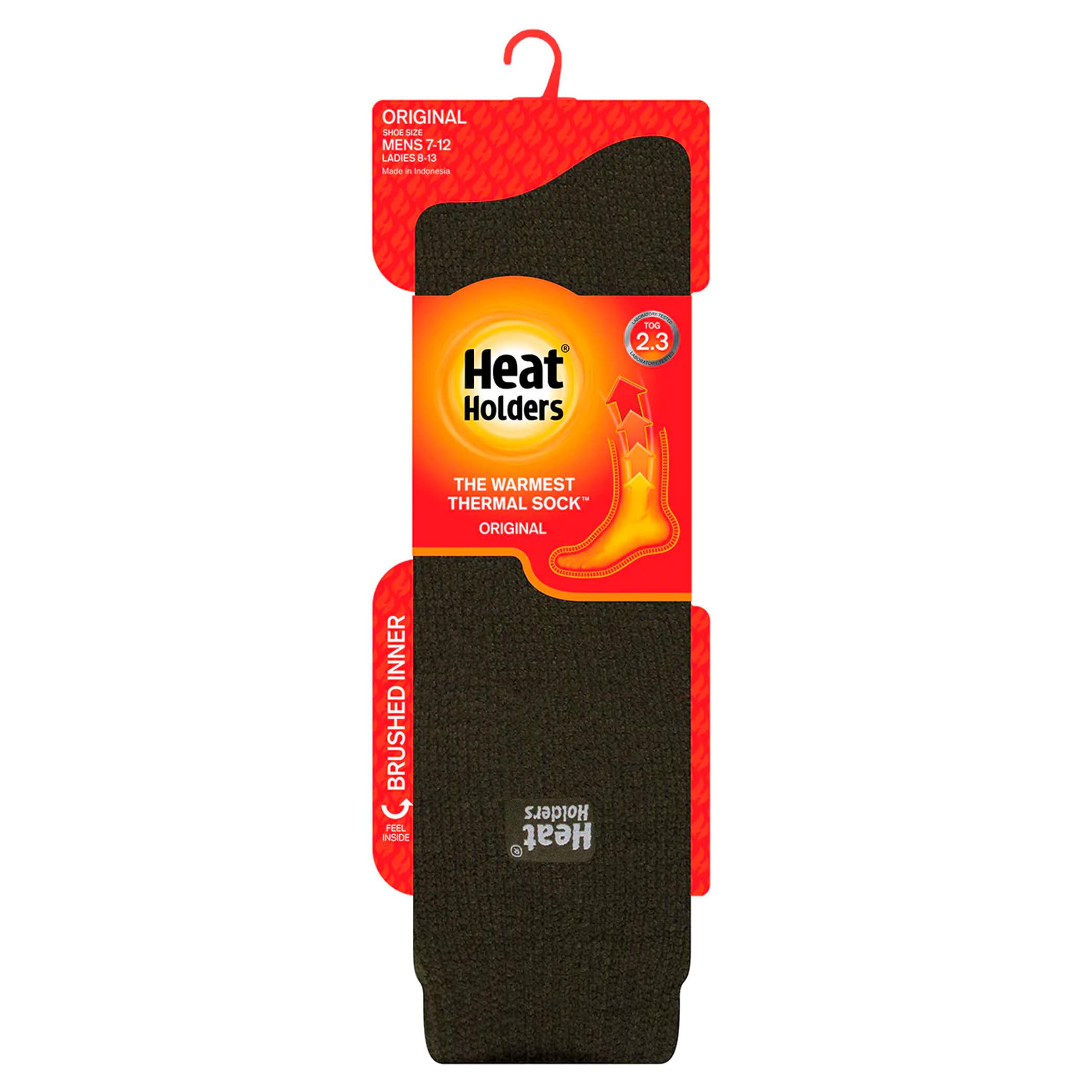 Meia térmica masculina Heat Holders Original 2.3 cano longo