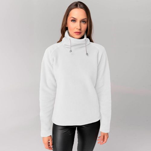 Fleece Térmico Feminino Gola Alta para neve e frio extremo Michigan Power