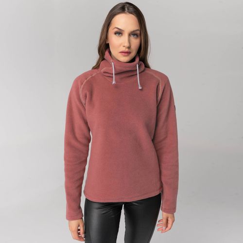 Fleece Térmico Feminino Gola Alta para neve e frio extremo Michigan Power