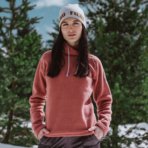 Fleece Térmico Feminino Gola Alta para neve e frio extremo Michigan Power