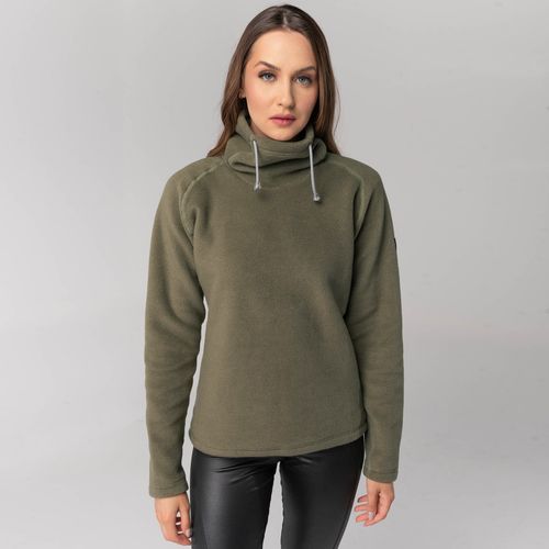 Fleece Térmico Feminino Gola Alta para neve e frio extremo Michigan Power
