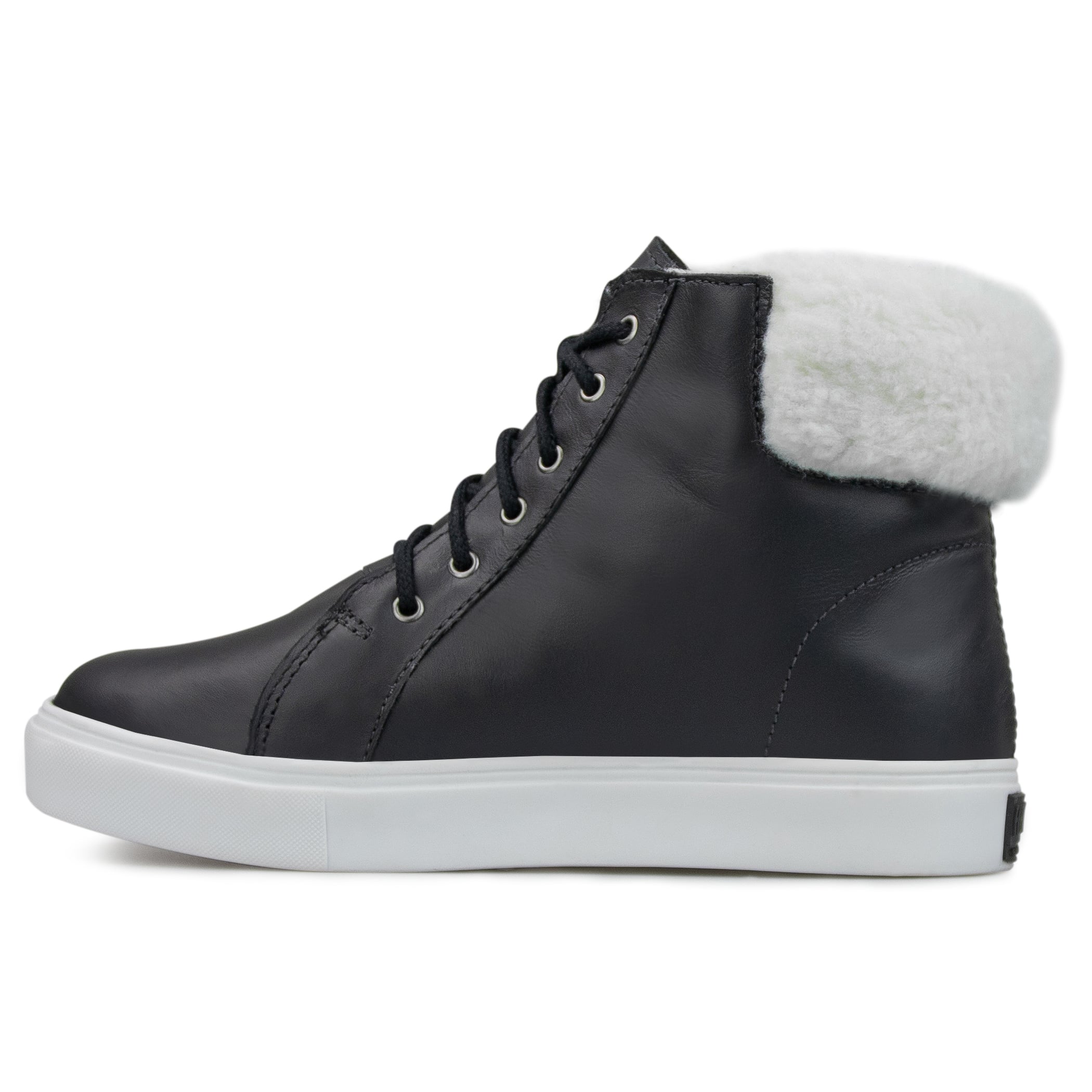 Bota feminina The Box Lace forrada em lã Ref.:22910