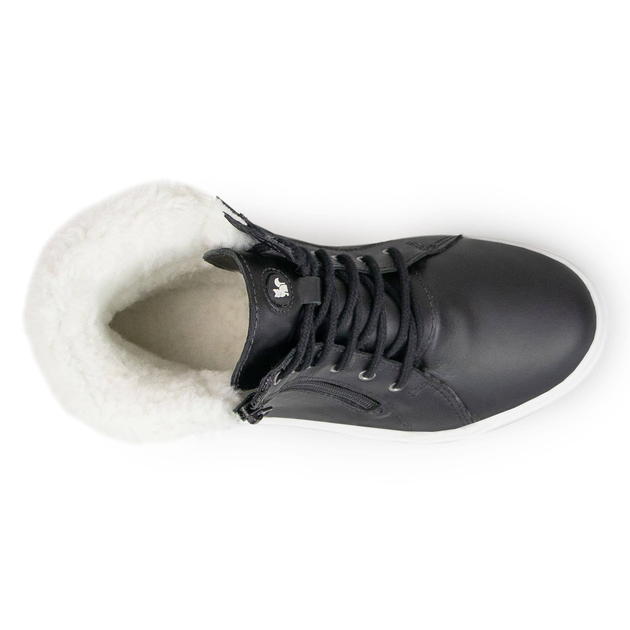 Bota feminina The Box Lace forrada em lã Ref.:22910