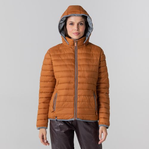Jaqueta Feminina puffer Soft Alpine Mont Blanc Capuz Removível