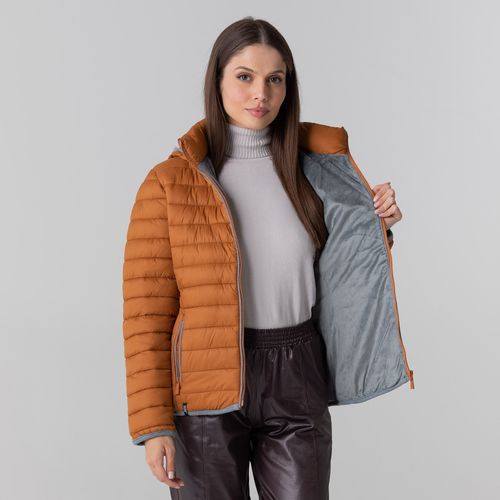 Jaqueta Feminina puffer Soft Alpine Mont Blanc Capuz Removível