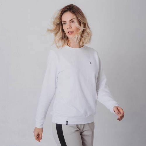 Blusa moletom feminino Basic