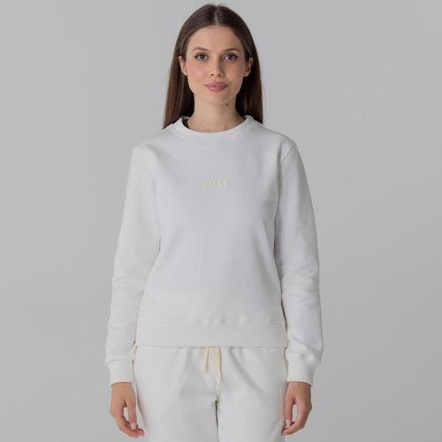 Blusa moletom feminino Fiero Space gola redonda com forro peluciado