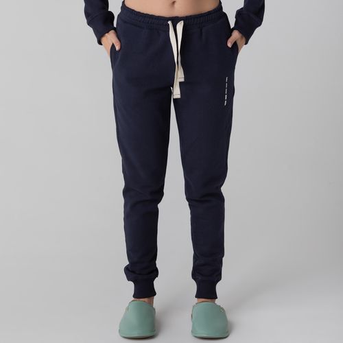 Calça jogger moletom feminina Fiero Space com forro peluciado