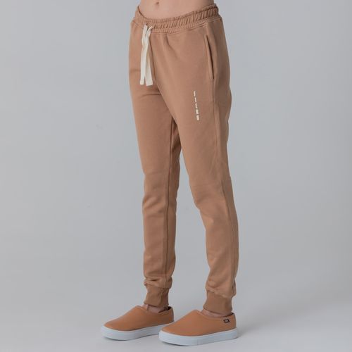 Calça jogger moletom feminina Fiero Space com forro peluciado