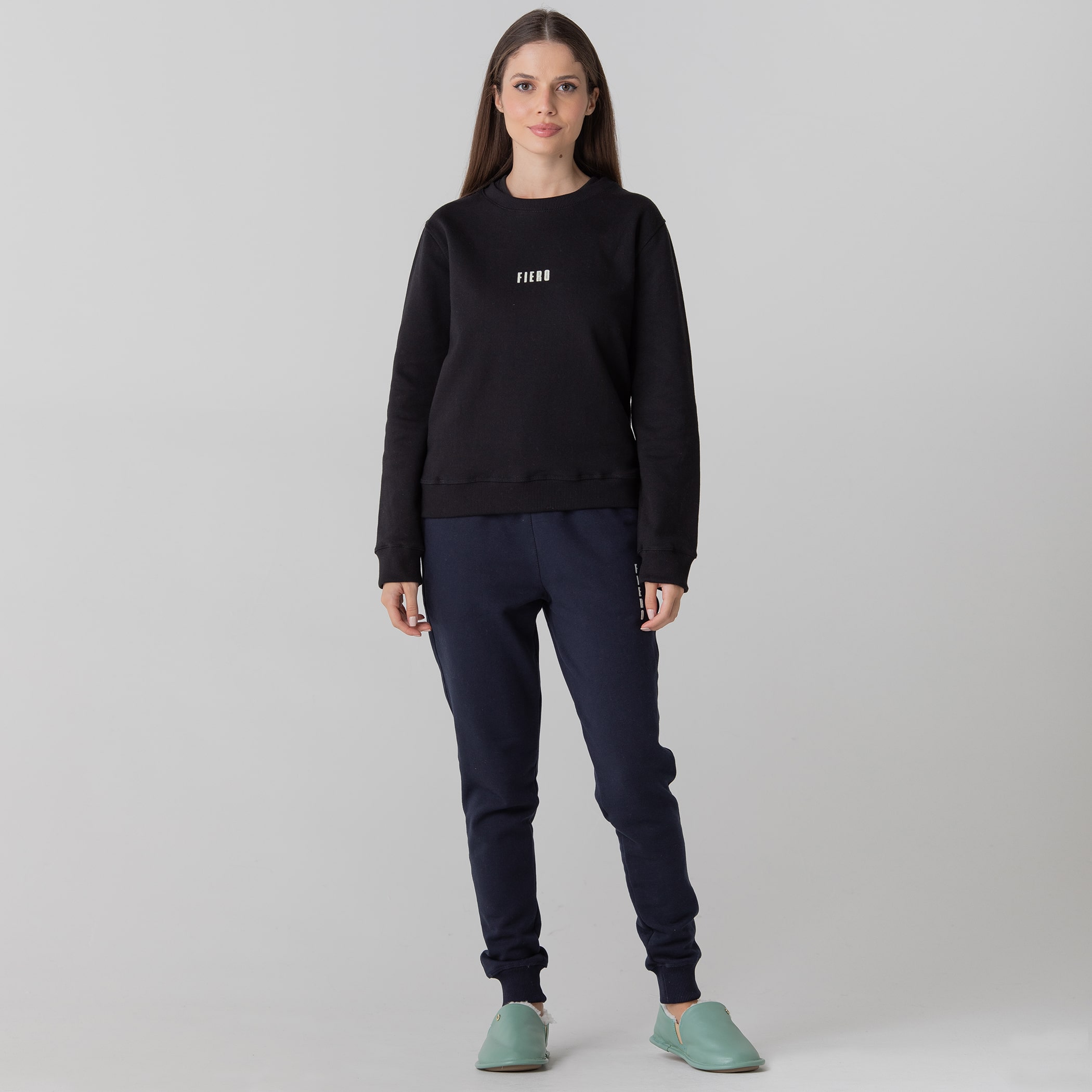 Sapatilha Feminina Urupema forrada em lã sintética Ref.:21803