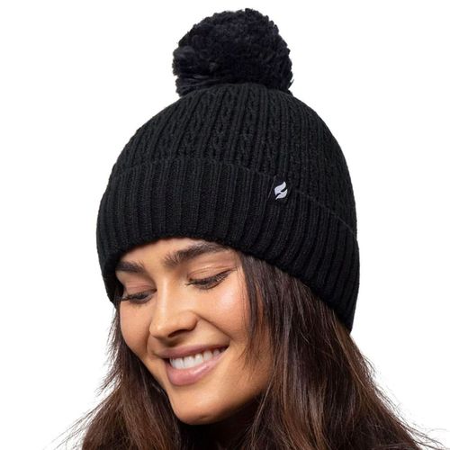 Gorro Térmico Feminino Pompom Ellery em Tricô Heat Holders