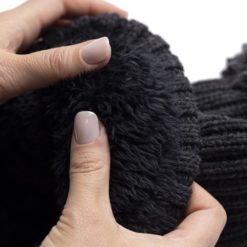 Gorro Térmico Feminino Pompom Ellery em Tricô Heat Holders