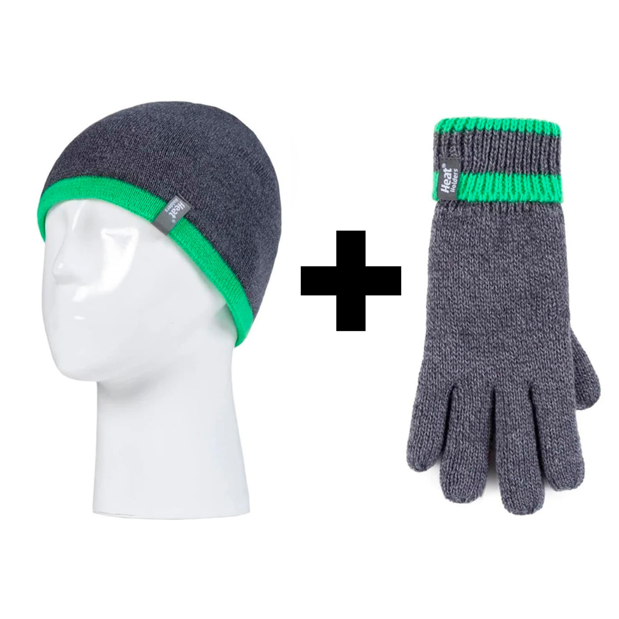 Kit Gorro e Luva térmica infantil Classic Warm Heat Holders