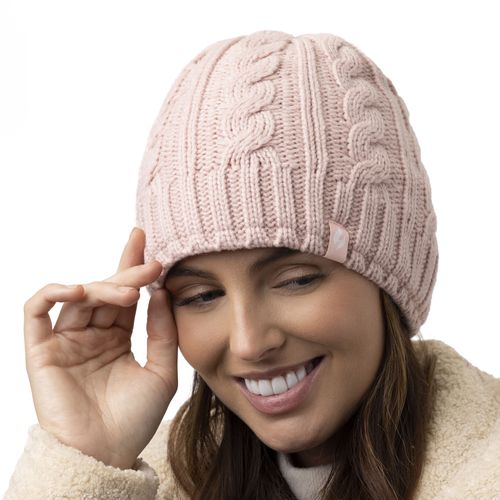 Gorro Térmico Feminino em Tricô Heat Holders