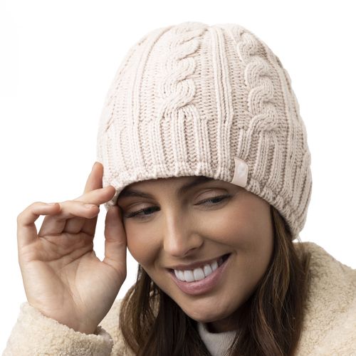 Gorro Térmico Feminino em Tricô Heat Holders
