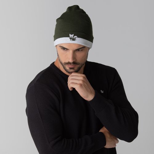 Gorro em tricô Polar Fox