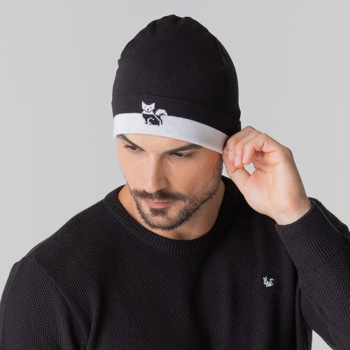 Gorro em tricô Polar Fox