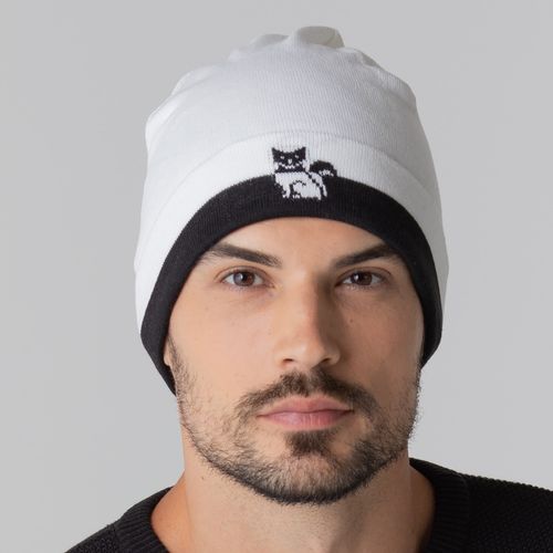 Gorro em tricô Polar Fox