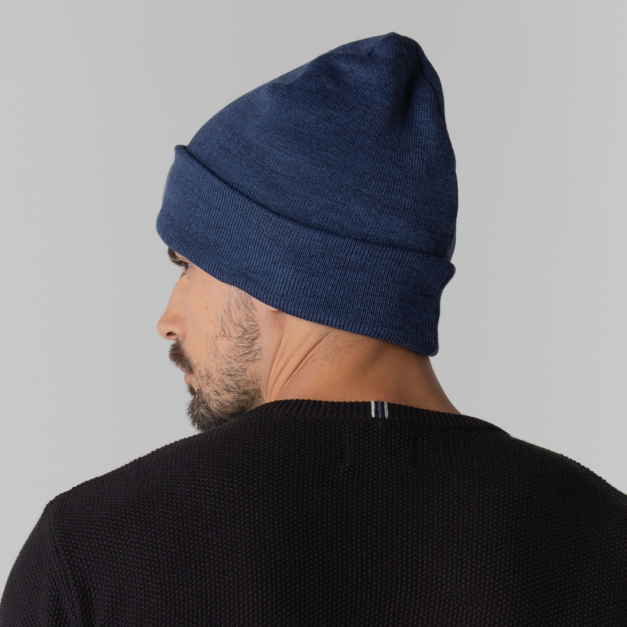 Gorro em tricô canelado Valdez