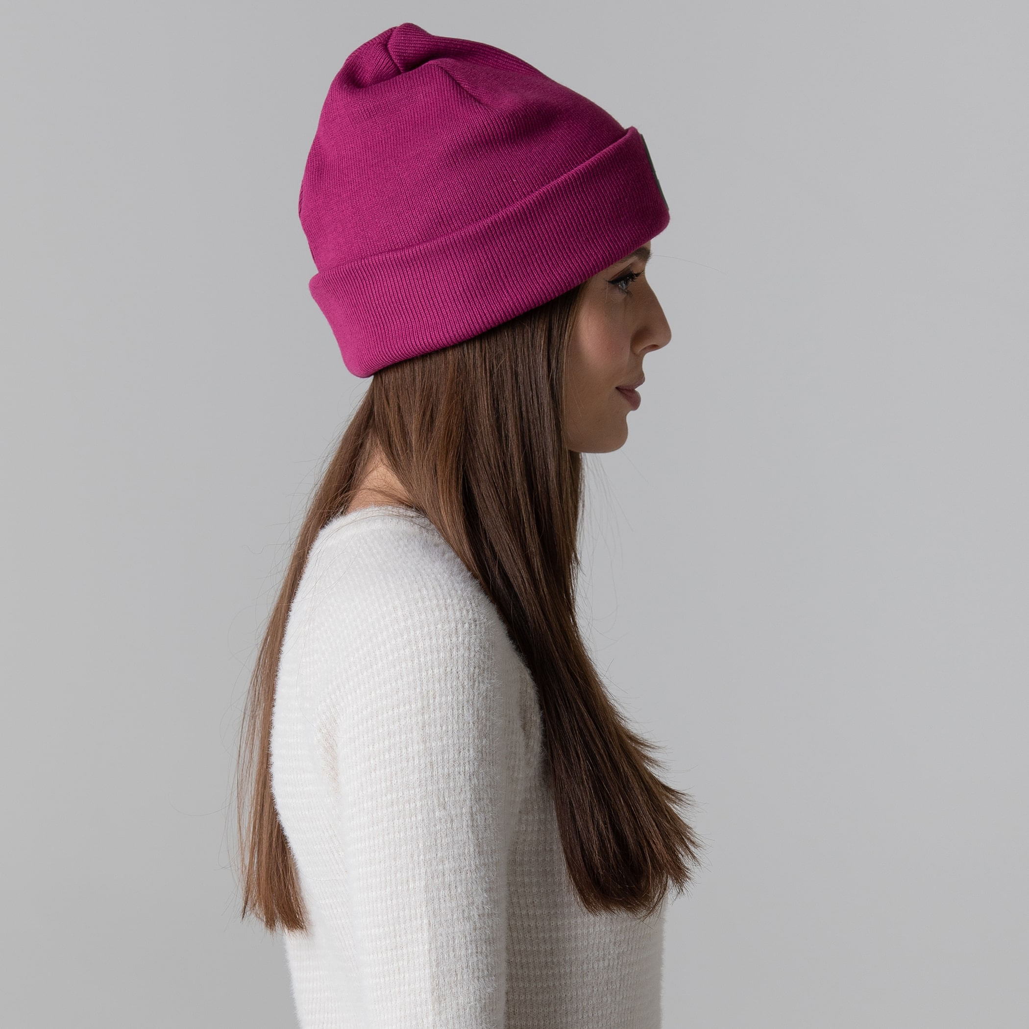 Gorro em tricô canelado Valdez