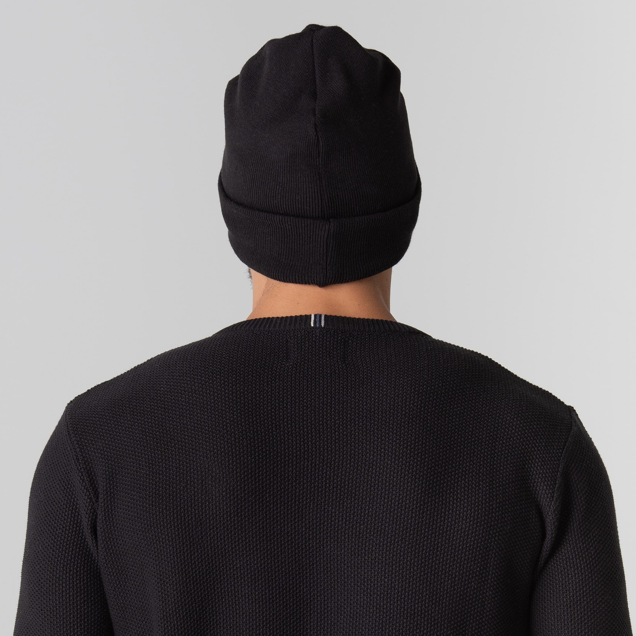 Gorro em tricô canelado Valdez
