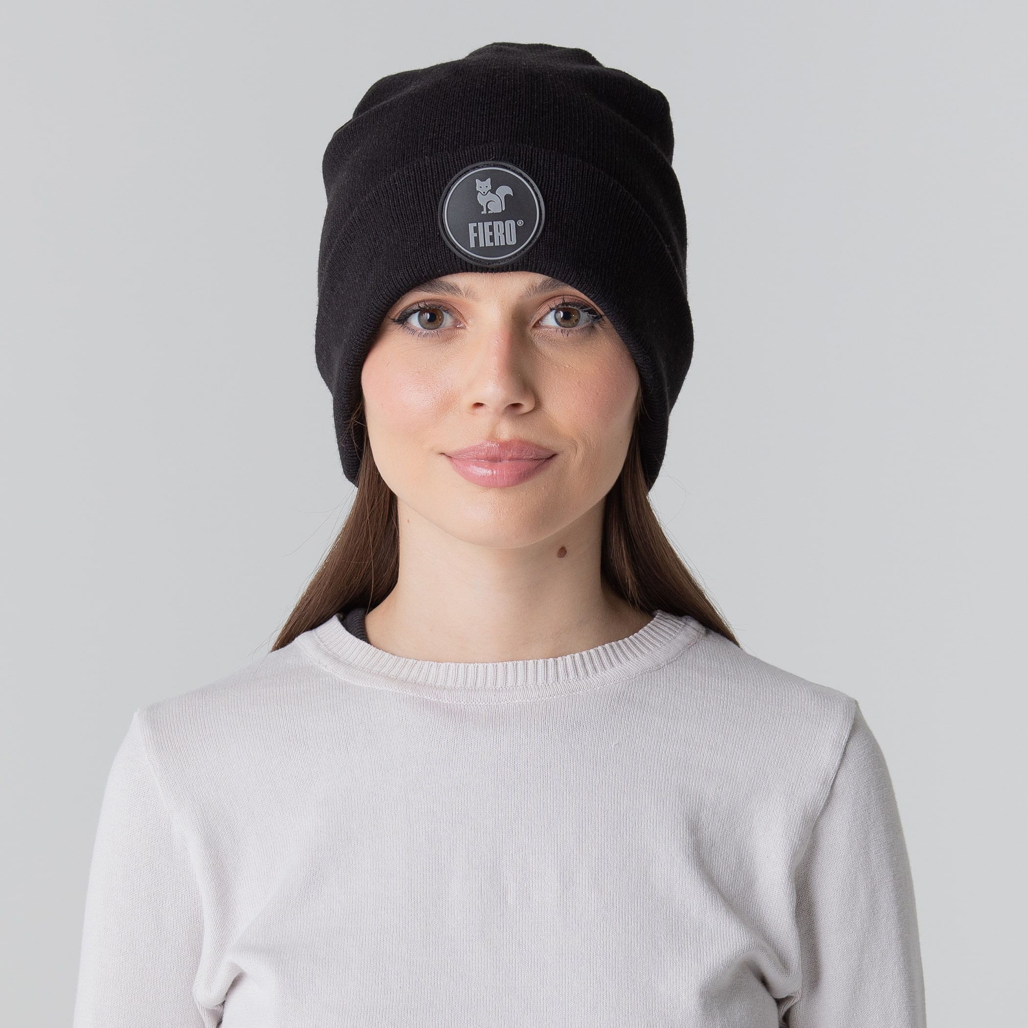 Gorro em tricô canelado Valdez