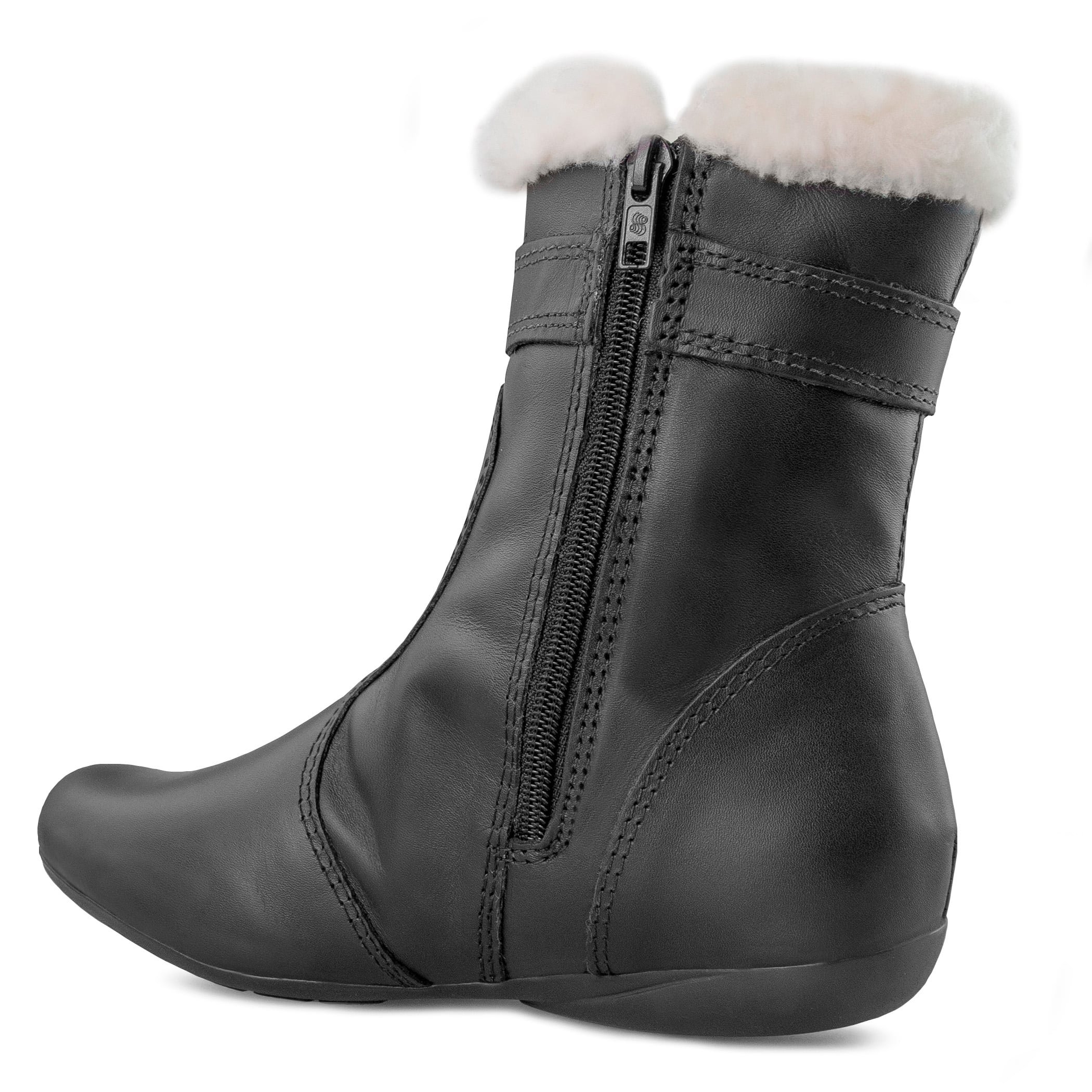 Bota feminina forrada em lã sintética New Vancouver Ref.:23651