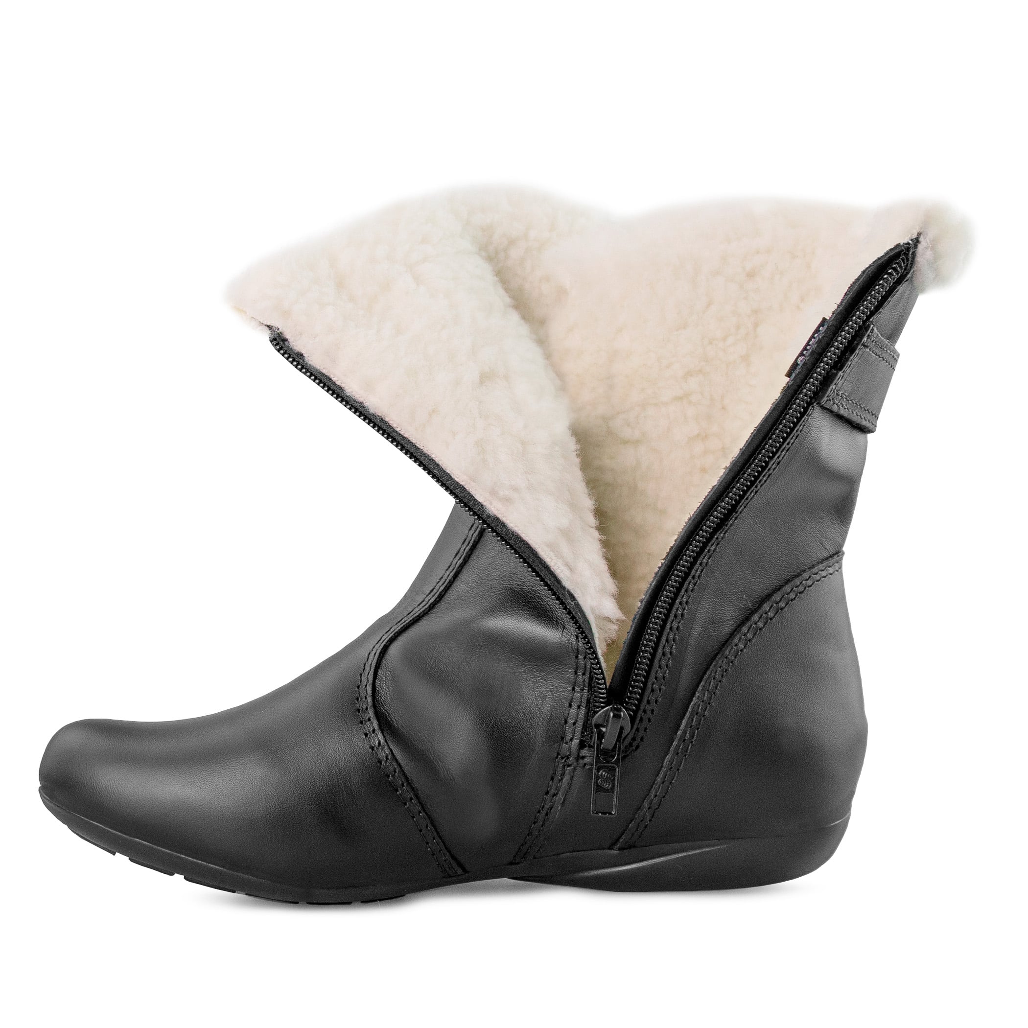 Bota feminina forrada em lã sintética New Vancouver Ref.:23651