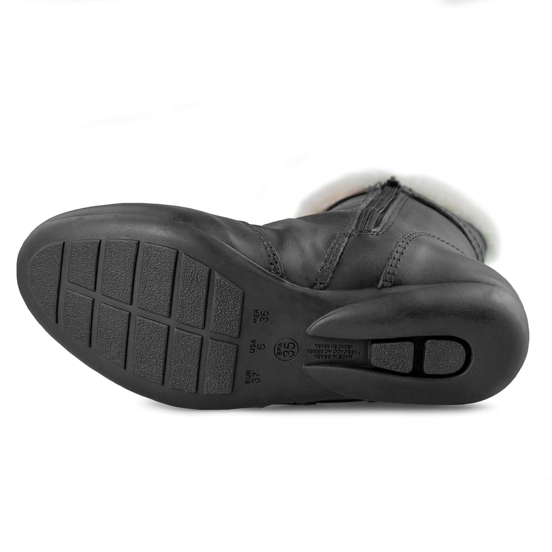 Bota feminina forrada em lã sintética New Vancouver Ref.:23651