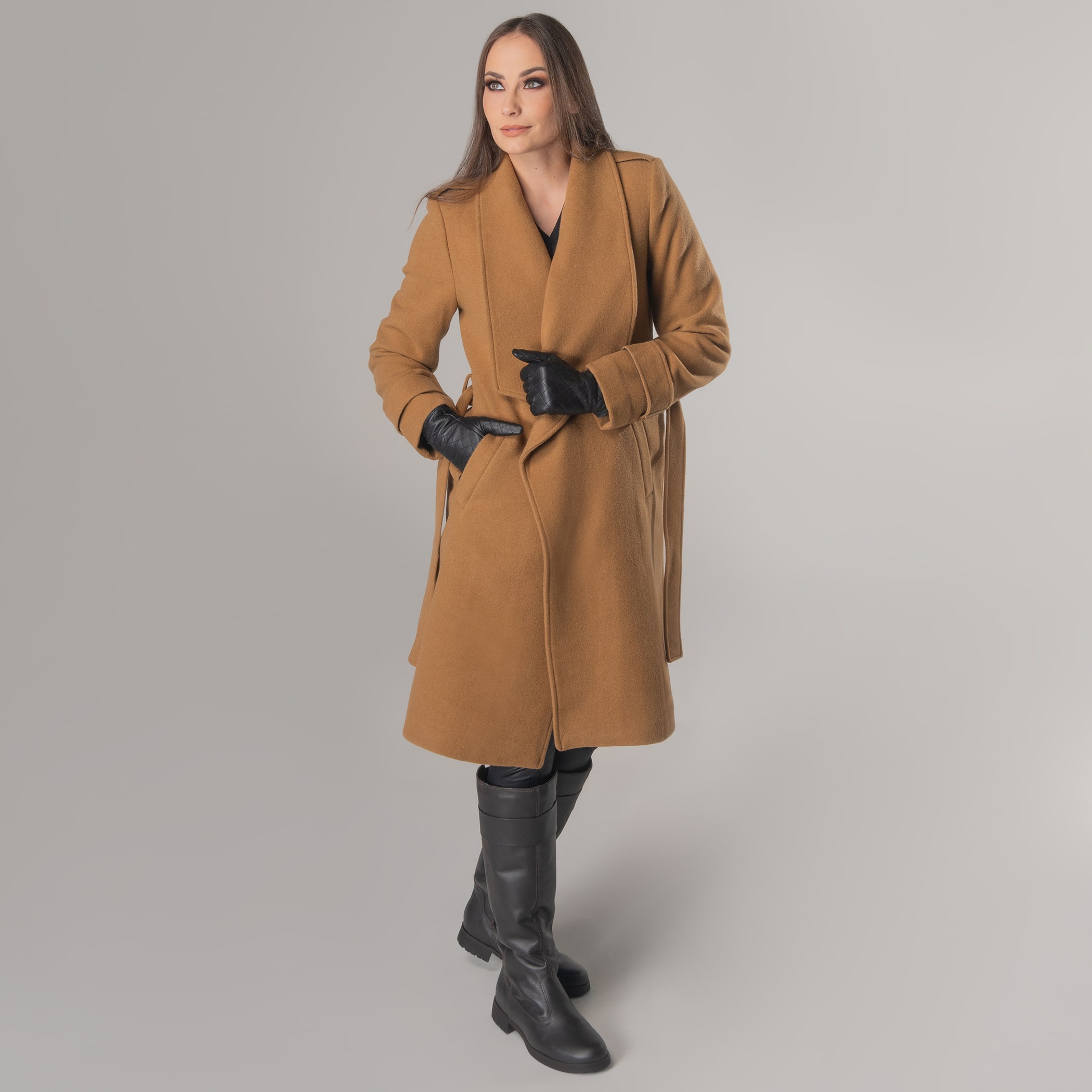 Sobretudo Térmico Feminino Ottawa em Lã Premium